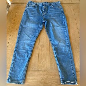 Topshop Jamie blue jeans